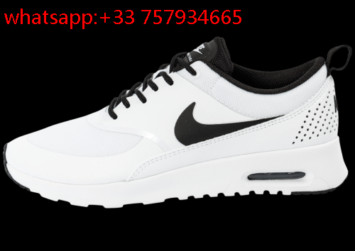 air max thea femme noir et blanche